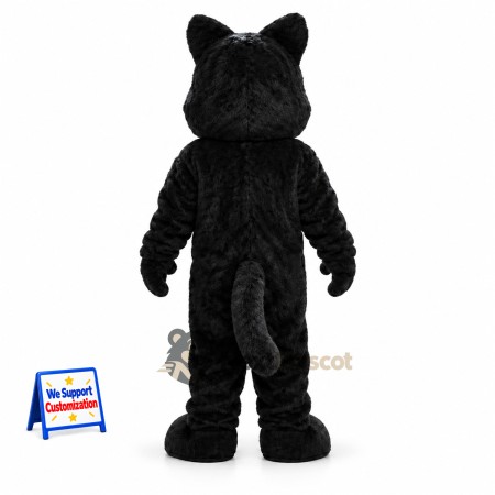 Cat Mascot Costume - Black for School Events Cat Mascot Costume - Black for School Events
