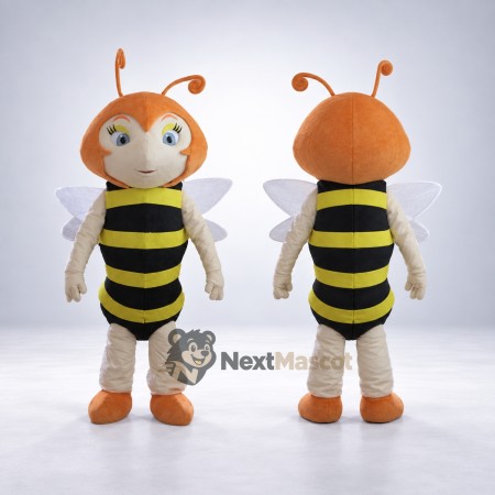 Bee Character Mascot Costume for Garden Events Bee Character Mascot Costume for Garden Events