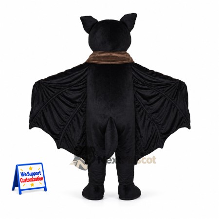 Bat Mascot Costume - Black for Parades Bat Mascot Costume - Black for Parades