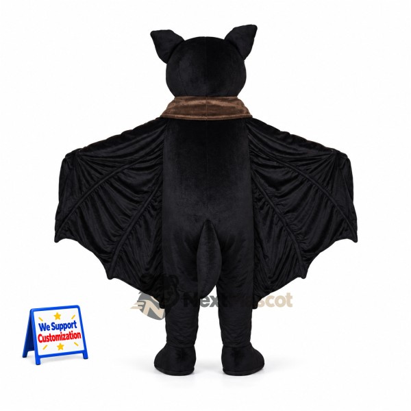 Bat Mascot Costume - Black for Parades Bat Mascot Costume - Black for Parades