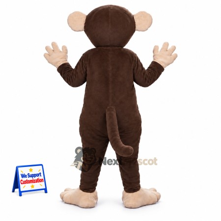 Monkey Mascot Costume - Brown for Pep Rallies Monkey Mascot Costume - Brown for Pep Rallies