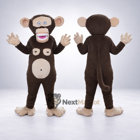 Monkey Mascot Costume - Brown for Pep Rallies Monkey Mascot Costume - Brown for Pep Rallies
