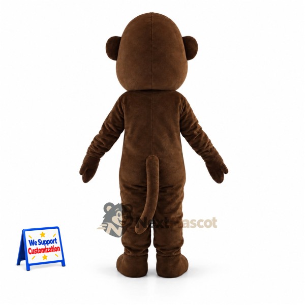 Monkey Mascot Costume - Brown for Team Events