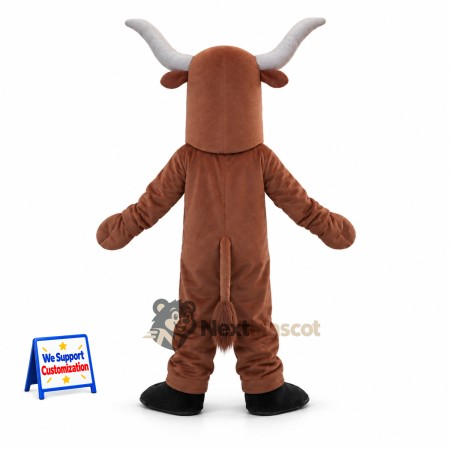 Bull Mascot Costume - Brown for Fundraisers Bull Mascot Costume - Brown for Fundraisers