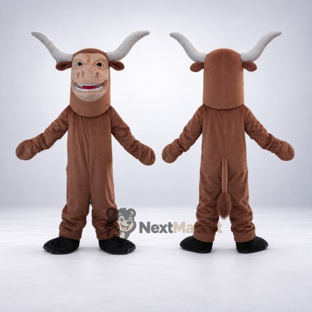 Bull Mascot Costume - Brown for Fundraisers Bull Mascot Costume - Brown for Fundraisers