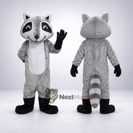 Raccoon Mascot Costume - Gray for Team Events Raccoon Mascot Costume - Gray for Team Events