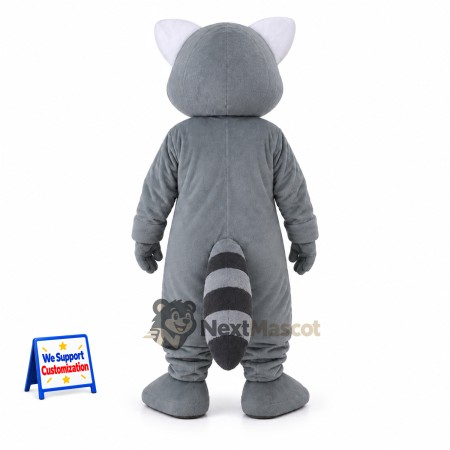Raccoon Mascot Costume - Gray for Carnivals Raccoon Mascot Costume - Gray for Carnivals