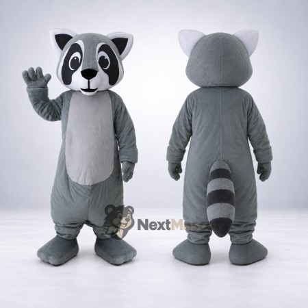 Raccoon Mascot Costume - Gray for Carnivals Raccoon Mascot Costume - Gray for Carnivals