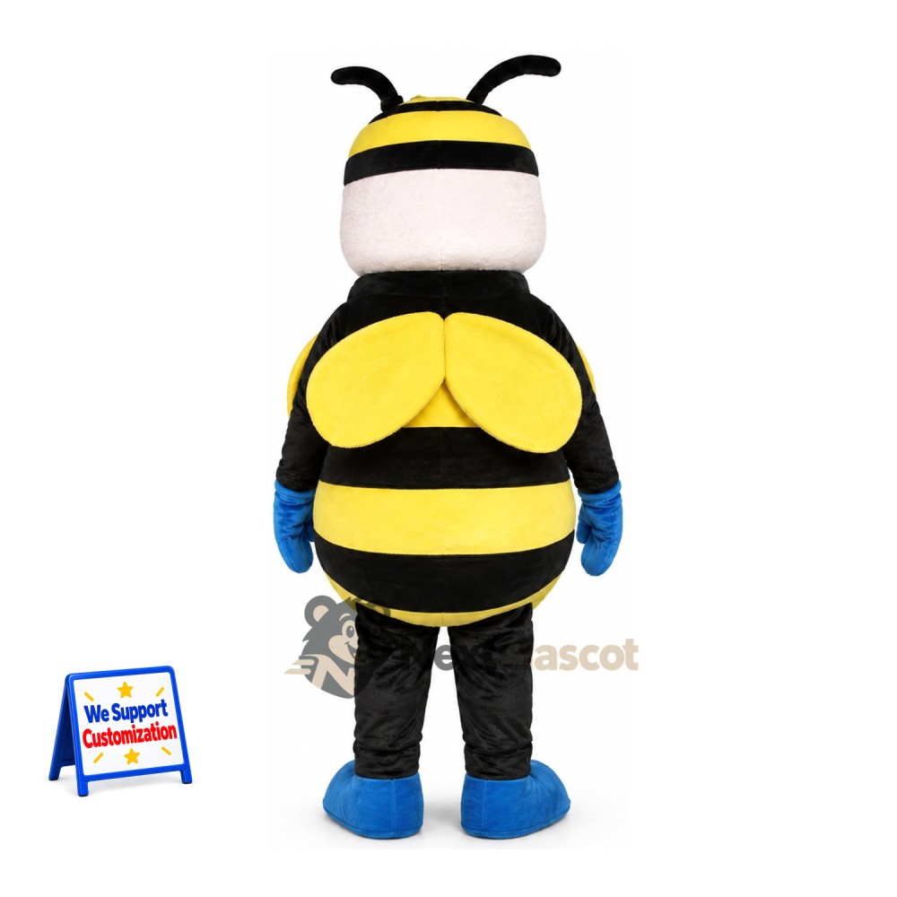 Bee Mascot Costume - Red Bow Tie Bee Mascot Costume - Red Bow Tie