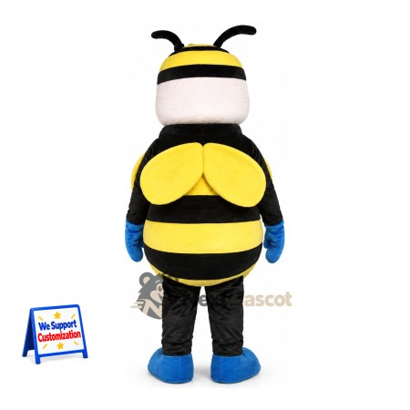 Bee Mascot Costume - Red Bow Tie Bee Mascot Costume - Red Bow Tie