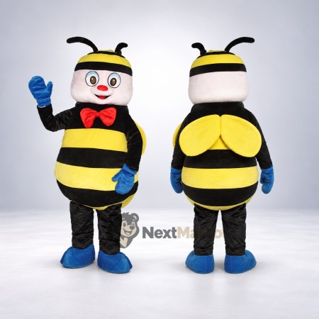 Bee Mascot Costume - Red Bow Tie Bee Mascot Costume - Red Bow Tie