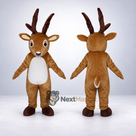 Deer Mascot Costume - Brown for Photo Events Deer Mascot Costume - Brown for Photo Events