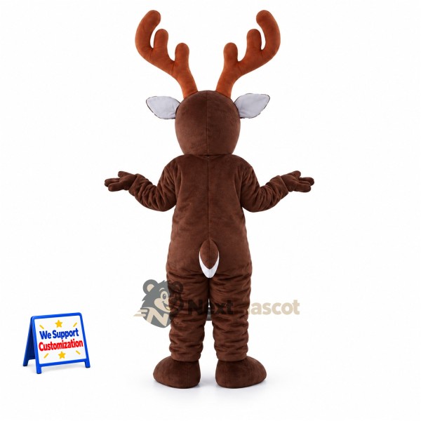 Deer Mascot Costume - Brown for Stage Shows Deer Mascot Costume - Brown for Stage Shows
