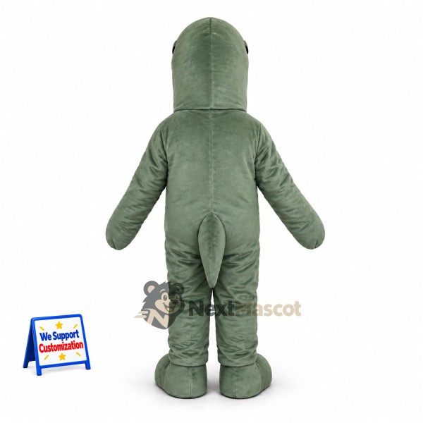 Shark Mascot Costume - Green