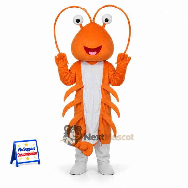 Lobster Mascot Costume - Orange
