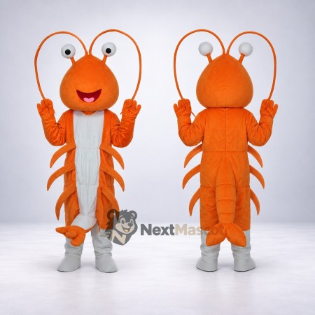 Lobster Mascot Costume - Orange Lobster Mascot Costume - Orange