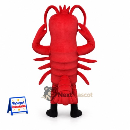 Lobster Mascot Costume - Red for Ocean Parades