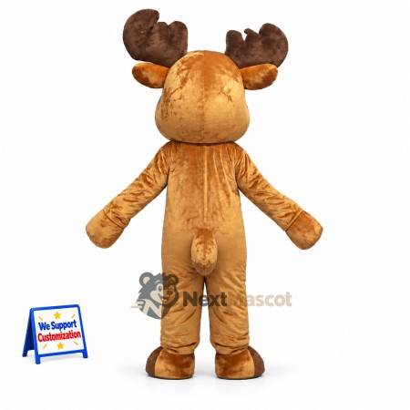 Moose Mascot Costume - Brown for Homecoming Moose Mascot Costume - Brown for Homecoming