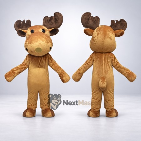 Moose Mascot Costume - Brown for Homecoming Moose Mascot Costume - Brown for Homecoming