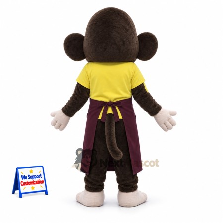 Monkey Mascot Costume - Apron Monkey Mascot Costume - Apron