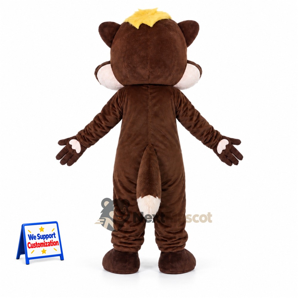 Chipmunk Mascot Costume - Brown for School Events Chipmunk Mascot Costume - Brown for School Events