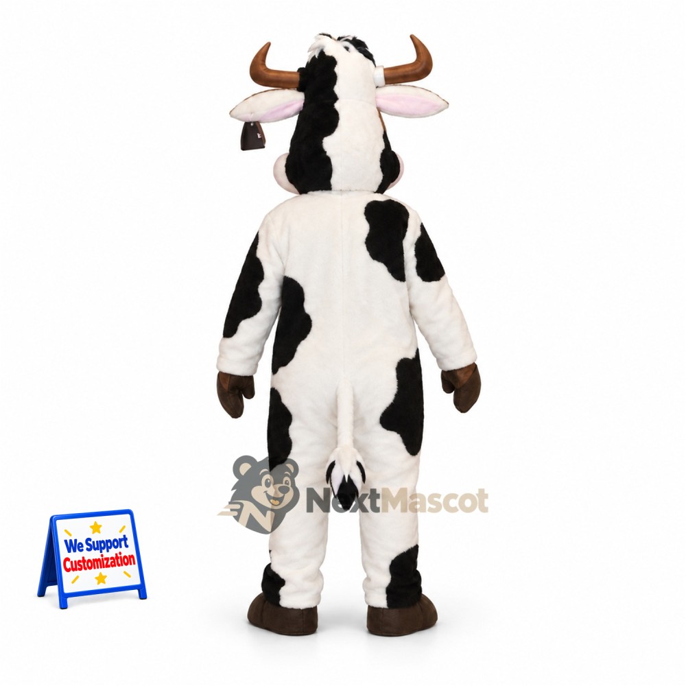 Cow Mascot Costume - Spotted for Youth Events Cow Mascot Costume - Spotted for Youth Events