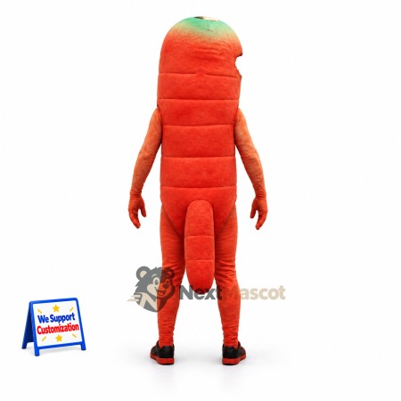 Shrimp Mascot Costume - Red for Aquarium Events Shrimp Mascot Costume - Red for Aquarium Events