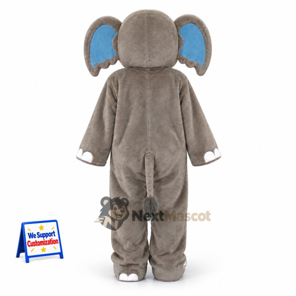 Elephant Mascot Costume - Gray for Fan Events Elephant Mascot Costume - Gray for Fan Events