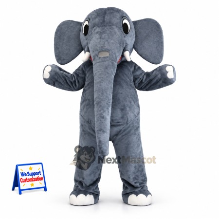 Elephant Mascot Costume - Gray for Homecoming Elephant Mascot Costume - Gray for Homecoming