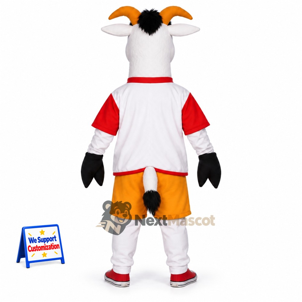 Goat Mascot Costume - White Shirt Goat Mascot Costume - White Shirt
