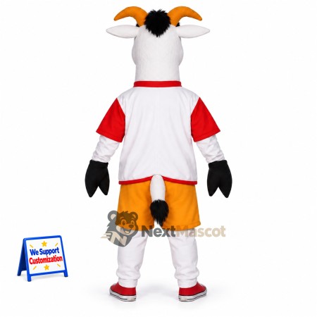 Goat Mascot Costume - White Shirt Goat Mascot Costume - White Shirt
