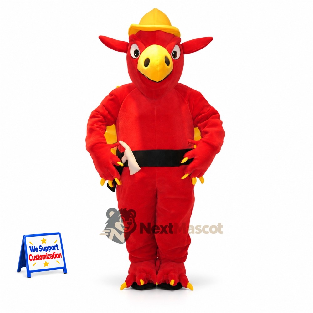 Eagle Mascot Costume - Cowboy Style