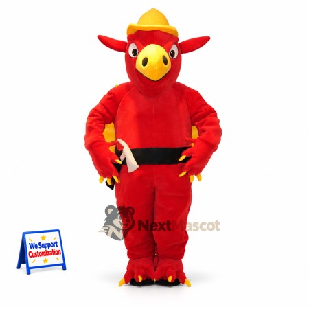 Eagle Mascot Costume - Cowboy Style