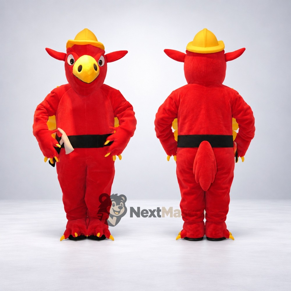 Eagle Mascot Costume - Cowboy Style