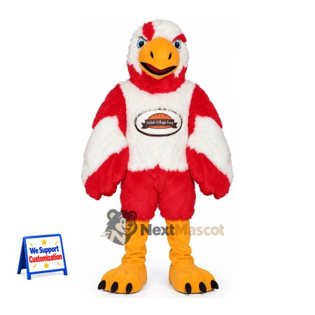Eagle Mascot Costume - Red for Pep Rallies Eagle Mascot Costume - Red for Pep Rallies