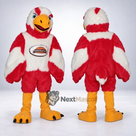 Eagle Mascot Costume - Red for Pep Rallies Eagle Mascot Costume - Red for Pep Rallies