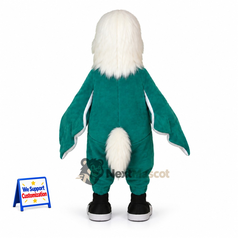 Parrot Mascot Costume - Green for Sports Days Parrot Mascot Costume - Green for Sports Days