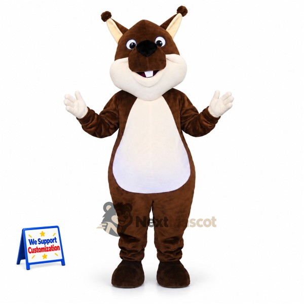 Lynx Mascot Costume - Brown