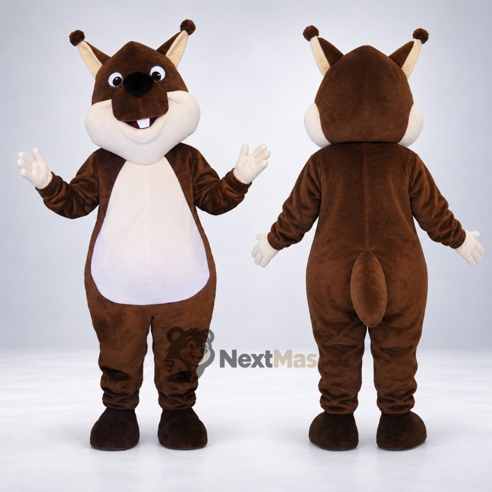 Lynx Mascot Costume - Brown Lynx Mascot Costume - Brown