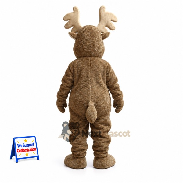 Deer Mascot Costume - Brown for Street Fairs Deer Mascot Costume - Brown for Street Fairs