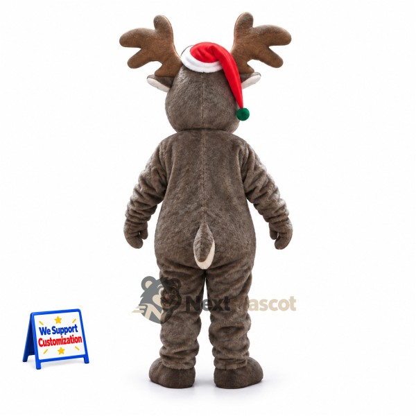 Reindeer Mascot Costume - Christmas Theme for Christmas Parties Reindeer Mascot Costume - Christmas Theme for Christmas Parties