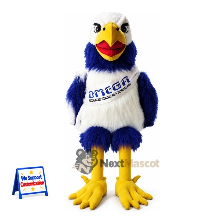 Eagle Mascot Costume - Blue for Pep Rallies Eagle Mascot Costume - Blue for Pep Rallies