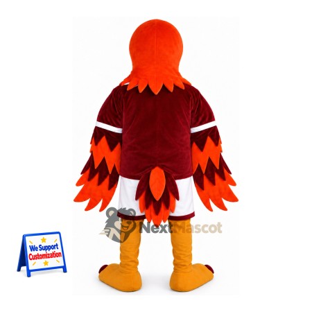 Eagle Mascot Costume - Red for Fundraisers Eagle Mascot Costume - Red for Fundraisers