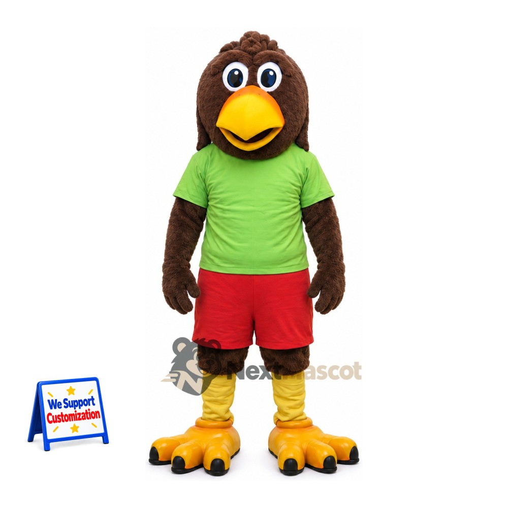 Bird Mascot Costume - Brown for Birthday Parties Bird Mascot Costume - Brown for Birthday Parties