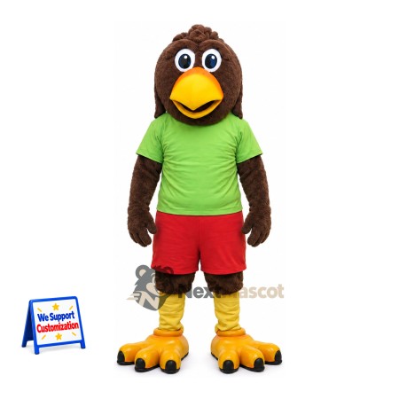 Bird Mascot Costume - Brown for Birthday Parties Bird Mascot Costume - Brown for Birthday Parties