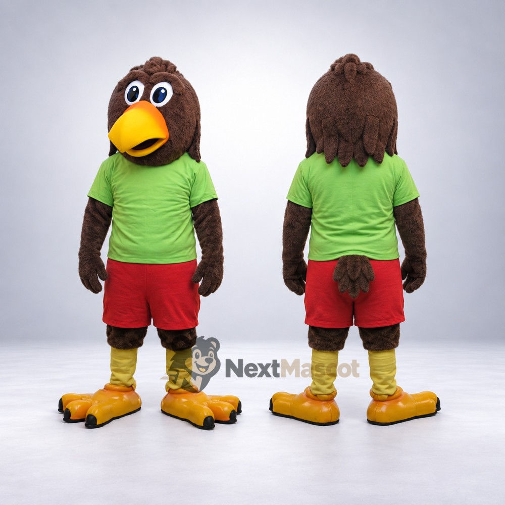 Bird Mascot Costume - Brown for Birthday Parties Bird Mascot Costume - Brown for Birthday Parties