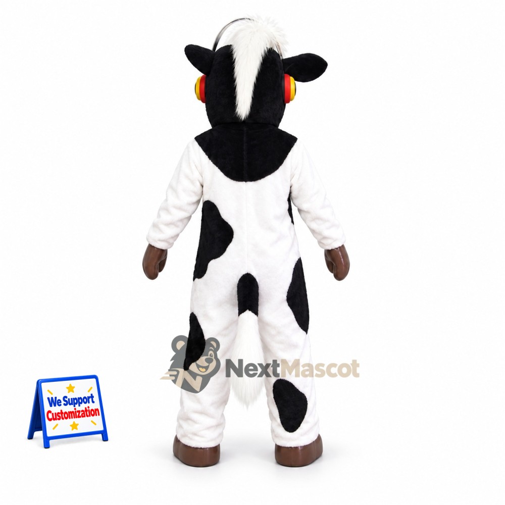 Cow Mascot Costume - Spotted for Community Parades Cow Mascot Costume - Spotted for Community Parades