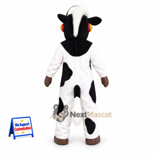 Cow Mascot Costume - Spotted for Community Parades Cow Mascot Costume - Spotted for Community Parades