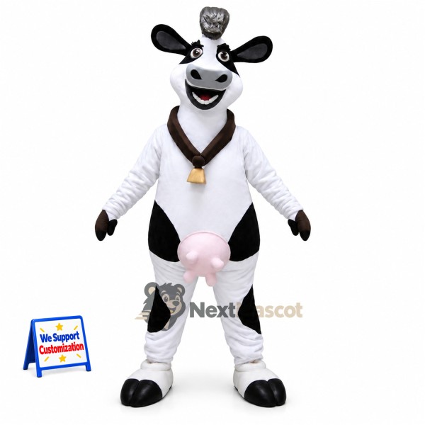 Cow Mascot Costume - Spotted for School Parades