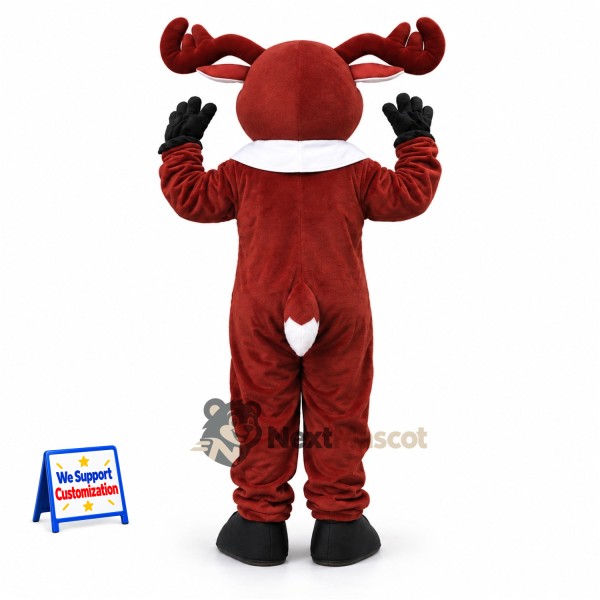 Deer Mascot Costume - Brown for Fairs Deer Mascot Costume - Brown for Fairs